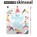 iPad Air13 用 スキンシール アイパッド エア 13インチ 対応 全面スキンシール フル 背面 側面 保護シール 人気 ヨガ スポーツ 014202(2)