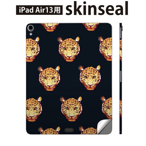 iPad Air13 用 スキンシール アイパッド エア 13インチ 対応 全面スキンシール フル 背面 側面 保護シール 人気 ヒョウ 動物 アニマル 014317 iPad Air13 用 スキンシール アイパッド エア 13インチ 対応 全面スキンシール フル 背面 側面 保護シール 人気 ヒョウ 動物 アニマル 014317