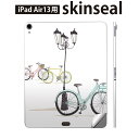 iPad Air13 用 スキンシール アイパッド エア 13インチ 対応 全面スキンシール フル 背面 側面 保護シール 人気 自転車 おしゃれ 014435