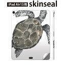 iPad Air13 用 スキンシール アイパッド エア 13インチ 対応 全面スキンシール フル 背面 側面 保護シール 人気 カメ 亀 019004