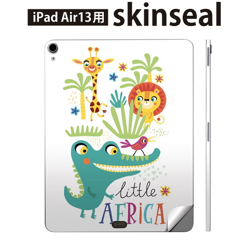 iPad Air13 用 スキンシール アイパッド エア 13インチ 対応 全面スキンシール フル 背面 側面 保護シール 人気 アニマル キッズ 019009 iPad Air13 用 スキンシール アイパッド エア 13インチ 対応 全面スキンシール フル 背面 側面 保護シール 人気 アニマル キッズ 019009