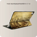 Smart Keyboard Folio 用 スキンシール 11インチ iPad Pro用 第1-4世代 iPad Air 第4-5世代 対応 全面スキンシール フル 前面 背面 保護シール 人気 001026 船　地図