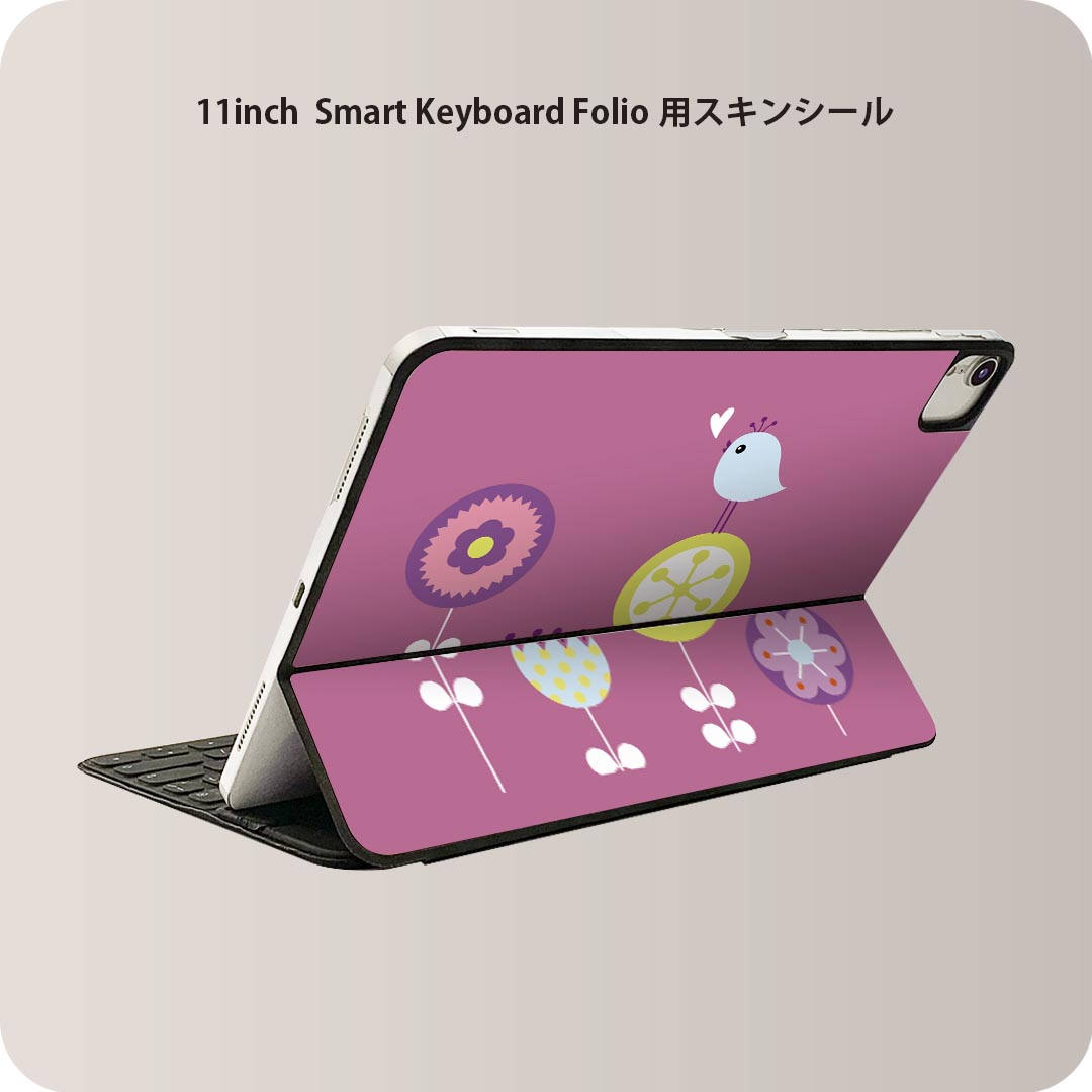 商品特徴・貼るだけでおしゃれに簡単着せ替え、iPad 11inch用 Smart Keyboard Folio 全面デザインスキンシール！・高精細プリントで写真と遜色がない仕上がり！・ちょっとしたすり傷から端末を保護！・「裸で持つ派」の人に...