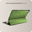 Smart Keyboard Folio 用 スキンシール 11インチ iPad Pro用 第1-4世代 iPad Air 第4-5世代 対応 全面スキンシール フル 前面 背面 保護シール 人気 001833 シンプル　模様　緑
