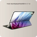 Smart Keyboard Folio 用 スキンシール 11インチ iPad Pro用 第1-4世代 iPad Air 第4-5世代 対応 全面スキンシール フル 前面 背面 保護シール 人気 002055 シンプル　カラフル