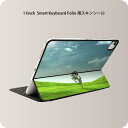 Smart Keyboard Folio 用 スキンシール 11インチ iPad Pro用 第1-4世代 iPad Air 第4-5世代 対応 全面スキンシール フル 前面 背面 保護シール 人気 002526 景色 風景 写真