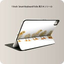 Smart Keyboard Folio 用 スキンシール 11インチ iPad Pro用 第1-4世代 iPad Air 第4-5世代 対応 全面スキンシール フル 前面 背面 保護シール 人気 002715 鳥 動物 写真(2)