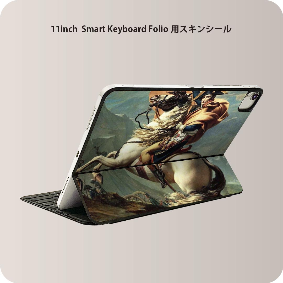 商品特徴・貼るだけでおしゃれに簡単着せ替え、iPad 11inch用 Smart Keyboard Folio 全面デザインスキンシール！・高精細プリントで写真と遜色がない仕上がり！・ちょっとしたすり傷から端末を保護！・「裸で持つ派」の人に...