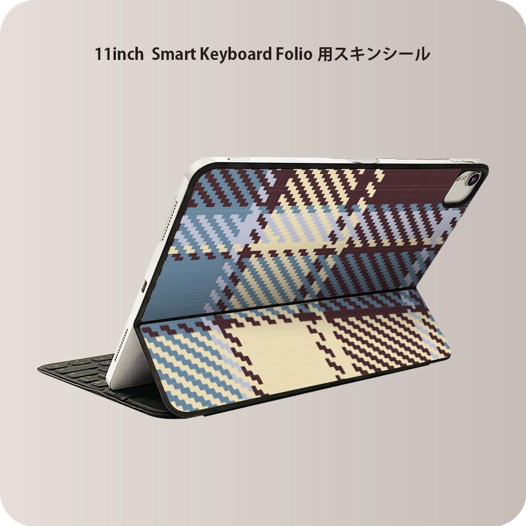 商品特徴・貼るだけでおしゃれに簡単着せ替え、iPad 11inch用 Smart Keyboard Folio 全面デザインスキンシール！・高精細プリントで写真と遜色がない仕上がり！・ちょっとしたすり傷から端末を保護！・「裸で持つ派」の人に...