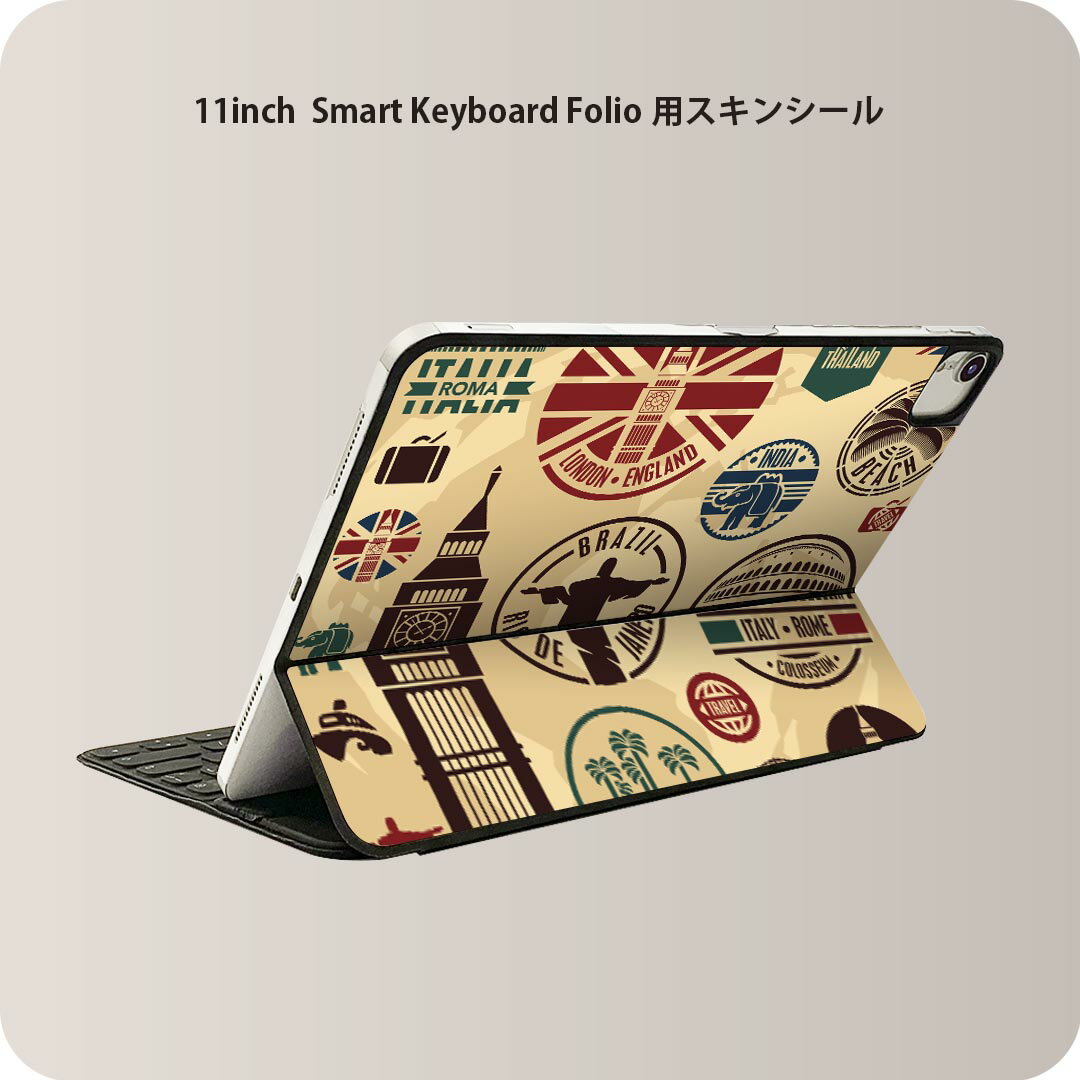 商品特徴・貼るだけでおしゃれに簡単着せ替え、iPad 11inch用 Smart Keyboard Folio 全面デザインスキンシール！・高精細プリントで写真と遜色がない仕上がり！・ちょっとしたすり傷から端末を保護！・「裸で持つ派」の人にはもちろん、お手持ちのクリアケース付けてもOK！・エアフリー素材で気泡の心配も軽減！・貼り直しOK！位置調整も安心！注意事項画像はサンプルです。ご覧の環境によっては多少色味に違いを感じる場合がございます。 イメージと違った、モニターと色味が異なるという理由での交換や返金はご対応出来かねます。端末本体やクリアケースは付属しません。貼付時のずれやカメラ周りの凹凸を考慮してカメラ穴等は少し大きめにカットしています。貼付の際はカメラ穴を基準に位置を合わせてください。カメラ付近の何もないように見える場所に穴が開いていますが、こちらは近接・明るさ感知センサー用の穴です。端末本体に直接貼ることを想定しています。保護フィルムなどの上から貼ると上手く貼れない可能性があります初回貼付時の位置調整や貼り直しは可能ですが、しっかり接着させた後の貼り直しは保証しておりません。こちらは無地のシートにプリントした商品で、デコなどの加工はございません。 凹凸や光沢があるように見えたり布地や金属を素材にしたように見える商品もありますが、図版によるものです。印刷カメラ穴の位置にわずかなズレが生じる場合がございます。ご注文後に1点1点制作する受注生産品のため、不良品以外のご返品や交換は固くお断り致します。 機種間違いも保証対象外となりますため、ご注文の際は必ず機種をご確認下さい。発送について完全受注生産のハンドメイド商品となりますので、既製品と比べて発送までお時間を頂いています。 基本的に決済確認後、2?3営業日、最大で10営業日での発送となります。繁忙期や休業日明けの場合はさらに時間がかかる場合があります。 その際には別途メールにてご連絡致します。メール便の場合、発送日から到着までに2?4日ほどかかる場合が多く、紛失などの保障もご対応できかねます。あらかじめご了承下さい。