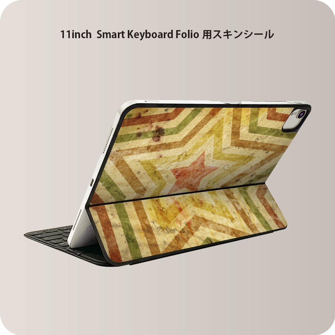 商品特徴・貼るだけでおしゃれに簡単着せ替え、iPad 11inch用 Smart Keyboard Folio 全面デザインスキンシール！・高精細プリントで写真と遜色がない仕上がり！・ちょっとしたすり傷から端末を保護！・「裸で持つ派」の人に...