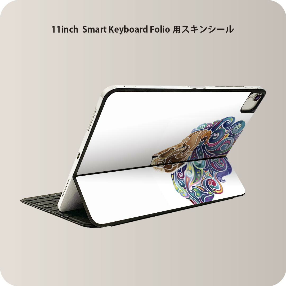 商品特徴・貼るだけでおしゃれに簡単着せ替え、iPad 11inch用 Smart Keyboard Folio 全面デザインスキンシール！・高精細プリントで写真と遜色がない仕上がり！・ちょっとしたすり傷から端末を保護！・「裸で持つ派」の人にはもちろん、お手持ちのクリアケース付けてもOK！・エアフリー素材で気泡の心配も軽減！・貼り直しOK！位置調整も安心！注意事項画像はサンプルです。ご覧の環境によっては多少色味に違いを感じる場合がございます。 イメージと違った、モニターと色味が異なるという理由での交換や返金はご対応出来かねます。端末本体やクリアケースは付属しません。貼付時のずれやカメラ周りの凹凸を考慮してカメラ穴等は少し大きめにカットしています。貼付の際はカメラ穴を基準に位置を合わせてください。カメラ付近の何もないように見える場所に穴が開いていますが、こちらは近接・明るさ感知センサー用の穴です。端末本体に直接貼ることを想定しています。保護フィルムなどの上から貼ると上手く貼れない可能性があります初回貼付時の位置調整や貼り直しは可能ですが、しっかり接着させた後の貼り直しは保証しておりません。こちらは無地のシートにプリントした商品で、デコなどの加工はございません。 凹凸や光沢があるように見えたり布地や金属を素材にしたように見える商品もありますが、図版によるものです。印刷カメラ穴の位置にわずかなズレが生じる場合がございます。ご注文後に1点1点制作する受注生産品のため、不良品以外のご返品や交換は固くお断り致します。 機種間違いも保証対象外となりますため、ご注文の際は必ず機種をご確認下さい。発送について完全受注生産のハンドメイド商品となりますので、既製品と比べて発送までお時間を頂いています。 基本的に決済確認後、2?3営業日、最大で10営業日での発送となります。繁忙期や休業日明けの場合はさらに時間がかかる場合があります。 その際には別途メールにてご連絡致します。メール便の場合、発送日から到着までに2?4日ほどかかる場合が多く、紛失などの保障もご対応できかねます。あらかじめご了承下さい。