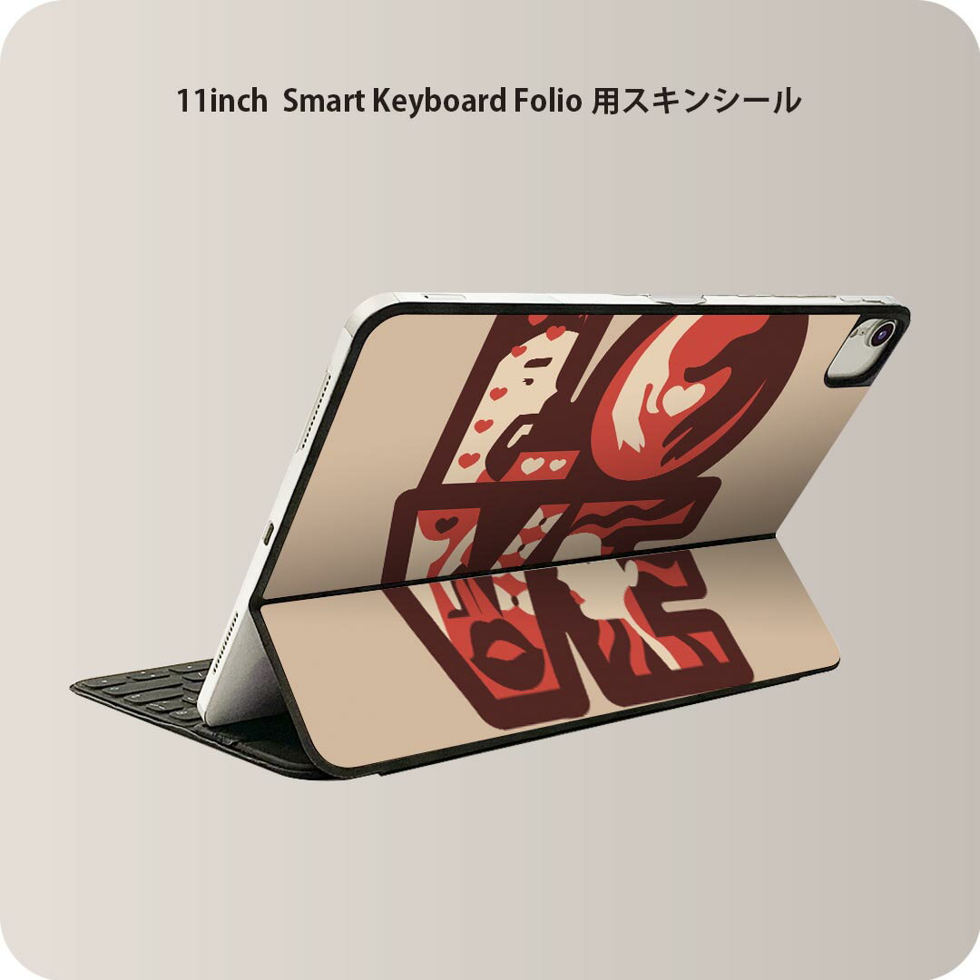 商品特徴・貼るだけでおしゃれに簡単着せ替え、iPad 11inch用 Smart Keyboard Folio 全面デザインスキンシール！・高精細プリントで写真と遜色がない仕上がり！・ちょっとしたすり傷から端末を保護！・「裸で持つ派」の人に...