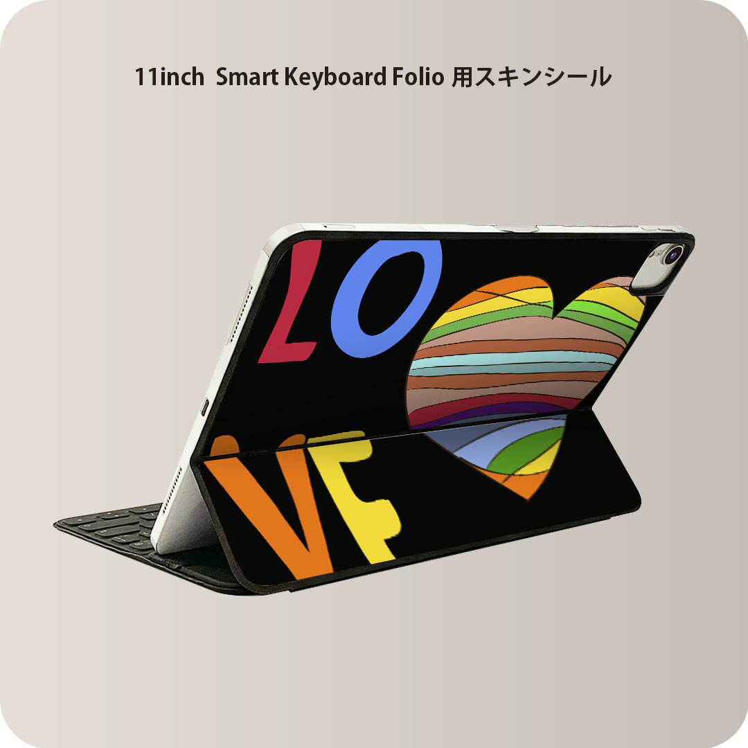 商品特徴・貼るだけでおしゃれに簡単着せ替え、iPad 11inch用 Smart Keyboard Folio 全面デザインスキンシール！・高精細プリントで写真と遜色がない仕上がり！・ちょっとしたすり傷から端末を保護！・「裸で持つ派」の人に...