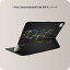 Smart Keyboard Folio 用 スキンシール 11インチ iPad Pro用 第1-4世代 iPad Air 第4-5世代 対応 全面スキンシール フル 前面 背面 保護シール 人気 008025 四角　デザイン　黒　ブラック