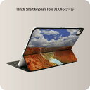 Smart Keyboard Folio 用 スキンシール 11インチ iPad Pro用 第1-4世代 iPad Air 第4-5世代 対応 全面スキンシール フル 前面 背面 保護シール 人気 008849 写真　谷　川
