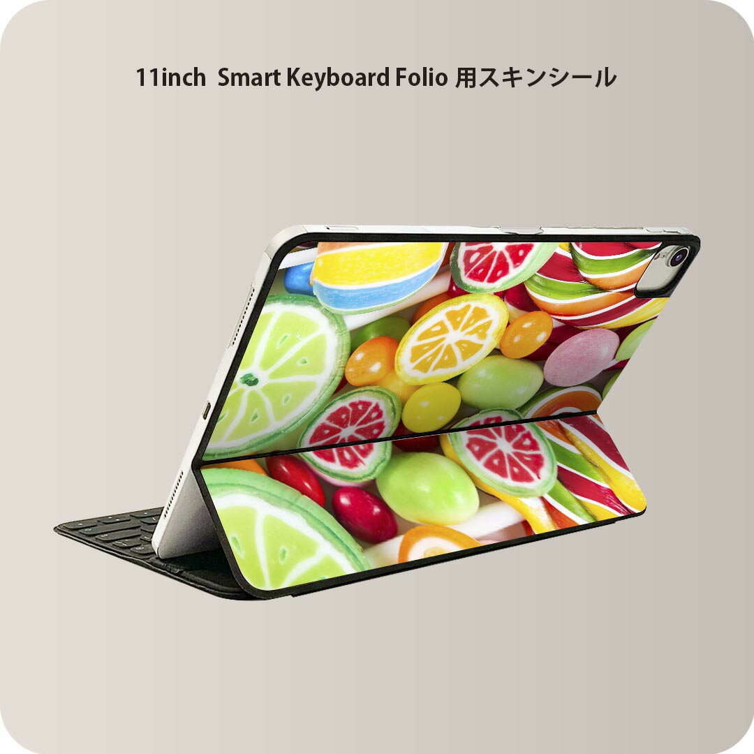 商品特徴・貼るだけでおしゃれに簡単着せ替え、iPad 11inch用 Smart Keyboard Folio 全面デザインスキンシール！・高精細プリントで写真と遜色がない仕上がり！・ちょっとしたすり傷から端末を保護！・「裸で持つ派」の人に...