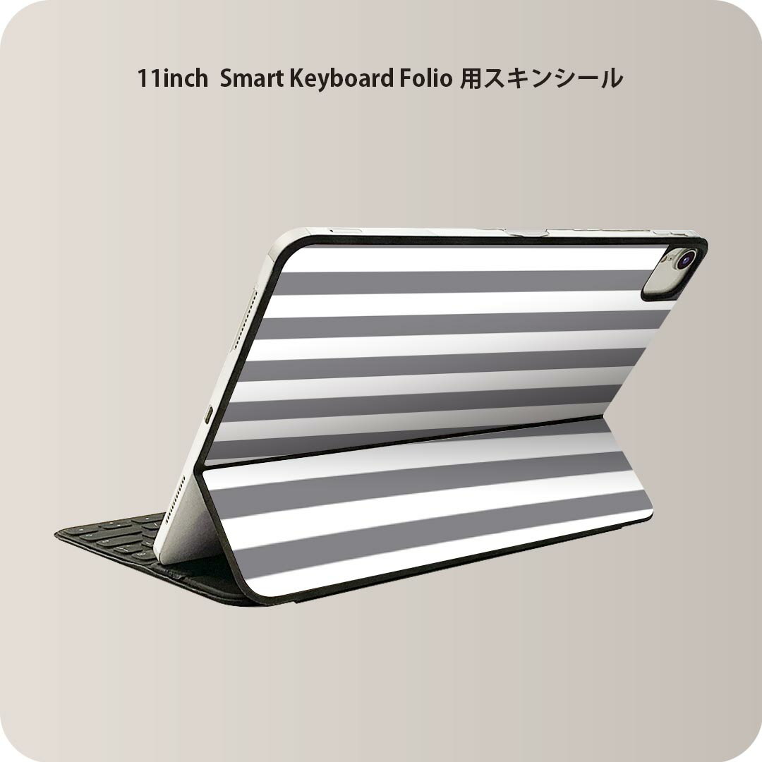 商品特徴・貼るだけでおしゃれに簡単着せ替え、iPad 11inch用 Smart Keyboard Folio 全面デザインスキンシール！・高精細プリントで写真と遜色がない仕上がり！・ちょっとしたすり傷から端末を保護！・「裸で持つ派」の人にはもちろん、お手持ちのクリアケース付けてもOK！・エアフリー素材で気泡の心配も軽減！・貼り直しOK！位置調整も安心！注意事項画像はサンプルです。ご覧の環境によっては多少色味に違いを感じる場合がございます。 イメージと違った、モニターと色味が異なるという理由での交換や返金はご対応出来かねます。端末本体やクリアケースは付属しません。貼付時のずれやカメラ周りの凹凸を考慮してカメラ穴等は少し大きめにカットしています。貼付の際はカメラ穴を基準に位置を合わせてください。カメラ付近の何もないように見える場所に穴が開いていますが、こちらは近接・明るさ感知センサー用の穴です。端末本体に直接貼ることを想定しています。保護フィルムなどの上から貼ると上手く貼れない可能性があります初回貼付時の位置調整や貼り直しは可能ですが、しっかり接着させた後の貼り直しは保証しておりません。こちらは無地のシートにプリントした商品で、デコなどの加工はございません。 凹凸や光沢があるように見えたり布地や金属を素材にしたように見える商品もありますが、図版によるものです。印刷カメラ穴の位置にわずかなズレが生じる場合がございます。ご注文後に1点1点制作する受注生産品のため、不良品以外のご返品や交換は固くお断り致します。 機種間違いも保証対象外となりますため、ご注文の際は必ず機種をご確認下さい。発送について完全受注生産のハンドメイド商品となりますので、既製品と比べて発送までお時間を頂いています。 基本的に決済確認後、2?3営業日、最大で10営業日での発送となります。繁忙期や休業日明けの場合はさらに時間がかかる場合があります。 その際には別途メールにてご連絡致します。メール便の場合、発送日から到着までに2?4日ほどかかる場合が多く、紛失などの保障もご対応できかねます。あらかじめご了承下さい。