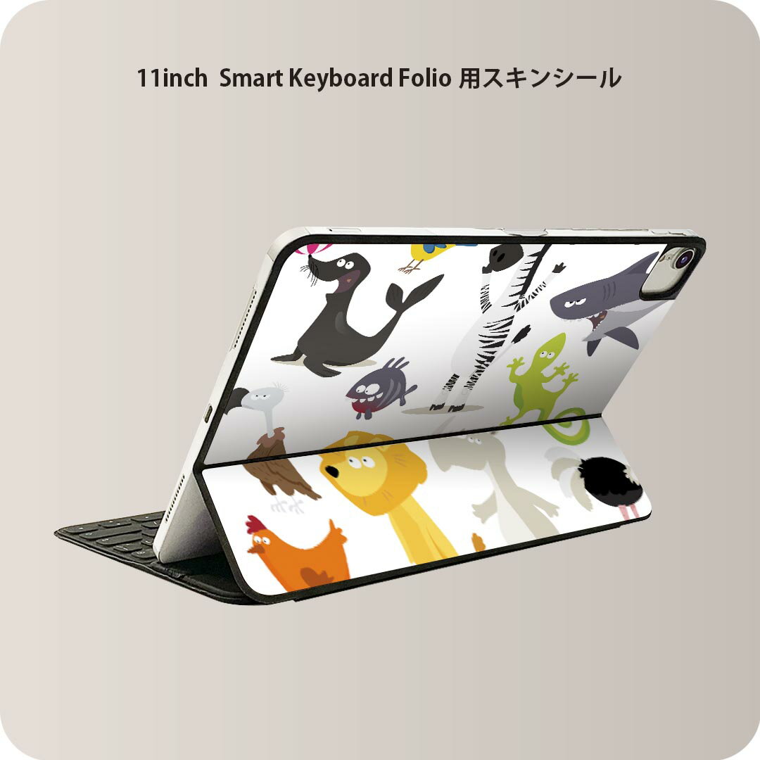 商品特徴・貼るだけでおしゃれに簡単着せ替え、iPad 11inch用 Smart Keyboard Folio 全面デザインスキンシール！・高精細プリントで写真と遜色がない仕上がり！・ちょっとしたすり傷から端末を保護！・「裸で持つ派」の人にはもちろん、お手持ちのクリアケース付けてもOK！・エアフリー素材で気泡の心配も軽減！・貼り直しOK！位置調整も安心！注意事項画像はサンプルです。ご覧の環境によっては多少色味に違いを感じる場合がございます。 イメージと違った、モニターと色味が異なるという理由での交換や返金はご対応出来かねます。端末本体やクリアケースは付属しません。貼付時のずれやカメラ周りの凹凸を考慮してカメラ穴等は少し大きめにカットしています。貼付の際はカメラ穴を基準に位置を合わせてください。カメラ付近の何もないように見える場所に穴が開いていますが、こちらは近接・明るさ感知センサー用の穴です。端末本体に直接貼ることを想定しています。保護フィルムなどの上から貼ると上手く貼れない可能性があります初回貼付時の位置調整や貼り直しは可能ですが、しっかり接着させた後の貼り直しは保証しておりません。こちらは無地のシートにプリントした商品で、デコなどの加工はございません。 凹凸や光沢があるように見えたり布地や金属を素材にしたように見える商品もありますが、図版によるものです。印刷カメラ穴の位置にわずかなズレが生じる場合がございます。ご注文後に1点1点制作する受注生産品のため、不良品以外のご返品や交換は固くお断り致します。 機種間違いも保証対象外となりますため、ご注文の際は必ず機種をご確認下さい。発送について完全受注生産のハンドメイド商品となりますので、既製品と比べて発送までお時間を頂いています。 基本的に決済確認後、2?3営業日、最大で10営業日での発送となります。繁忙期や休業日明けの場合はさらに時間がかかる場合があります。 その際には別途メールにてご連絡致します。メール便の場合、発送日から到着までに2?4日ほどかかる場合が多く、紛失などの保障もご対応できかねます。あらかじめご了承下さい。