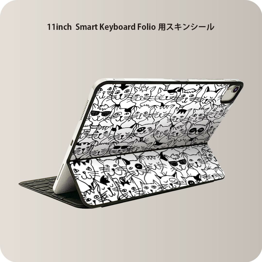 商品特徴・貼るだけでおしゃれに簡単着せ替え、iPad 11inch用 Smart Keyboard Folio 全面デザインスキンシール！・高精細プリントで写真と遜色がない仕上がり！・ちょっとしたすり傷から端末を保護！・「裸で持つ派」の人にはもちろん、お手持ちのクリアケース付けてもOK！・エアフリー素材で気泡の心配も軽減！・貼り直しOK！位置調整も安心！注意事項画像はサンプルです。ご覧の環境によっては多少色味に違いを感じる場合がございます。 イメージと違った、モニターと色味が異なるという理由での交換や返金はご対応出来かねます。端末本体やクリアケースは付属しません。貼付時のずれやカメラ周りの凹凸を考慮してカメラ穴等は少し大きめにカットしています。貼付の際はカメラ穴を基準に位置を合わせてください。カメラ付近の何もないように見える場所に穴が開いていますが、こちらは近接・明るさ感知センサー用の穴です。端末本体に直接貼ることを想定しています。保護フィルムなどの上から貼ると上手く貼れない可能性があります初回貼付時の位置調整や貼り直しは可能ですが、しっかり接着させた後の貼り直しは保証しておりません。こちらは無地のシートにプリントした商品で、デコなどの加工はございません。 凹凸や光沢があるように見えたり布地や金属を素材にしたように見える商品もありますが、図版によるものです。印刷カメラ穴の位置にわずかなズレが生じる場合がございます。ご注文後に1点1点制作する受注生産品のため、不良品以外のご返品や交換は固くお断り致します。 機種間違いも保証対象外となりますため、ご注文の際は必ず機種をご確認下さい。発送について完全受注生産のハンドメイド商品となりますので、既製品と比べて発送までお時間を頂いています。 基本的に決済確認後、2?3営業日、最大で10営業日での発送となります。繁忙期や休業日明けの場合はさらに時間がかかる場合があります。 その際には別途メールにてご連絡致します。メール便の場合、発送日から到着までに2?4日ほどかかる場合が多く、紛失などの保障もご対応できかねます。あらかじめご了承下さい。