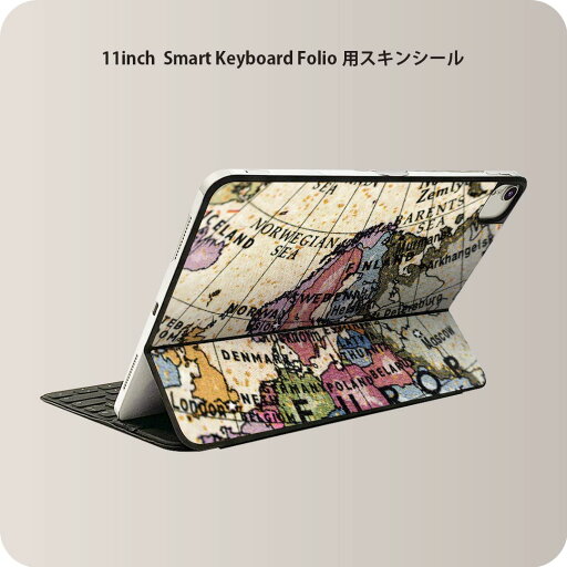 Smart Keyboard Folio 用 スキンシール 11インチ iPad Pro用 第1-4世代 iPad Air 第4-5世代 対応 全面スキンシール フル 前面 背面 保護シール 人気 010243 地図 外国 国名 Smart Keyboard Folio 用 スキンシール 11インチ iPad Pro用 第1-4世代 iPad Air 第4-5世代 対応 全面スキンシール フル 前面 背面 保護シール 人気 010243 地図 外国 国名
