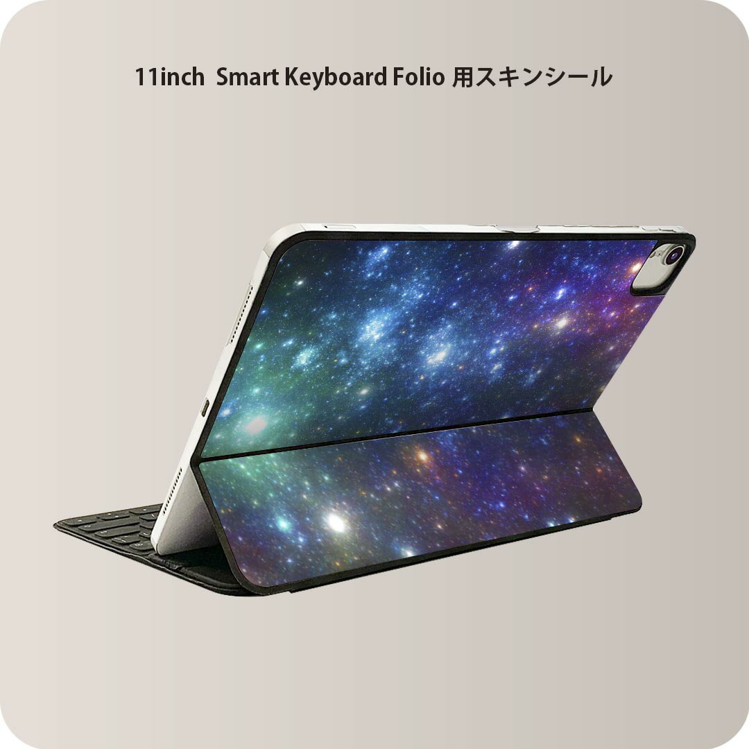 商品特徴・貼るだけでおしゃれに簡単着せ替え、iPad 11inch用 Smart Keyboard Folio 全面デザインスキンシール！・高精細プリントで写真と遜色がない仕上がり！・ちょっとしたすり傷から端末を保護！・「裸で持つ派」の人にはもちろん、お手持ちのクリアケース付けてもOK！・エアフリー素材で気泡の心配も軽減！・貼り直しOK！位置調整も安心！注意事項画像はサンプルです。ご覧の環境によっては多少色味に違いを感じる場合がございます。 イメージと違った、モニターと色味が異なるという理由での交換や返金はご対応出来かねます。端末本体やクリアケースは付属しません。貼付時のずれやカメラ周りの凹凸を考慮してカメラ穴等は少し大きめにカットしています。貼付の際はカメラ穴を基準に位置を合わせてください。カメラ付近の何もないように見える場所に穴が開いていますが、こちらは近接・明るさ感知センサー用の穴です。端末本体に直接貼ることを想定しています。保護フィルムなどの上から貼ると上手く貼れない可能性があります初回貼付時の位置調整や貼り直しは可能ですが、しっかり接着させた後の貼り直しは保証しておりません。こちらは無地のシートにプリントした商品で、デコなどの加工はございません。 凹凸や光沢があるように見えたり布地や金属を素材にしたように見える商品もありますが、図版によるものです。印刷カメラ穴の位置にわずかなズレが生じる場合がございます。ご注文後に1点1点制作する受注生産品のため、不良品以外のご返品や交換は固くお断り致します。 機種間違いも保証対象外となりますため、ご注文の際は必ず機種をご確認下さい。発送について完全受注生産のハンドメイド商品となりますので、既製品と比べて発送までお時間を頂いています。 基本的に決済確認後、2?3営業日、最大で10営業日での発送となります。繁忙期や休業日明けの場合はさらに時間がかかる場合があります。 その際には別途メールにてご連絡致します。メール便の場合、発送日から到着までに2?4日ほどかかる場合が多く、紛失などの保障もご対応できかねます。あらかじめご了承下さい。