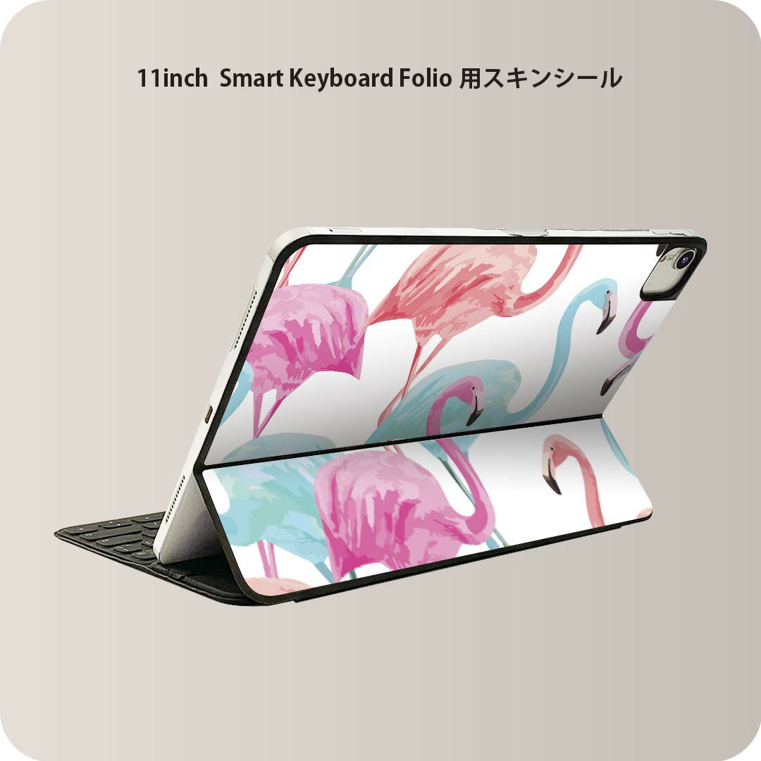 商品特徴・貼るだけでおしゃれに簡単着せ替え、iPad 11inch用 Smart Keyboard Folio 全面デザインスキンシール！・高精細プリントで写真と遜色がない仕上がり！・ちょっとしたすり傷から端末を保護！・「裸で持つ派」の人にはもちろん、お手持ちのクリアケース付けてもOK！・エアフリー素材で気泡の心配も軽減！・貼り直しOK！位置調整も安心！注意事項画像はサンプルです。ご覧の環境によっては多少色味に違いを感じる場合がございます。 イメージと違った、モニターと色味が異なるという理由での交換や返金はご対応出来かねます。端末本体やクリアケースは付属しません。貼付時のずれやカメラ周りの凹凸を考慮してカメラ穴等は少し大きめにカットしています。貼付の際はカメラ穴を基準に位置を合わせてください。カメラ付近の何もないように見える場所に穴が開いていますが、こちらは近接・明るさ感知センサー用の穴です。端末本体に直接貼ることを想定しています。保護フィルムなどの上から貼ると上手く貼れない可能性があります初回貼付時の位置調整や貼り直しは可能ですが、しっかり接着させた後の貼り直しは保証しておりません。こちらは無地のシートにプリントした商品で、デコなどの加工はございません。 凹凸や光沢があるように見えたり布地や金属を素材にしたように見える商品もありますが、図版によるものです。印刷カメラ穴の位置にわずかなズレが生じる場合がございます。ご注文後に1点1点制作する受注生産品のため、不良品以外のご返品や交換は固くお断り致します。 機種間違いも保証対象外となりますため、ご注文の際は必ず機種をご確認下さい。発送について完全受注生産のハンドメイド商品となりますので、既製品と比べて発送までお時間を頂いています。 基本的に決済確認後、2?3営業日、最大で10営業日での発送となります。繁忙期や休業日明けの場合はさらに時間がかかる場合があります。 その際には別途メールにてご連絡致します。メール便の場合、発送日から到着までに2?4日ほどかかる場合が多く、紛失などの保障もご対応できかねます。あらかじめご了承下さい。