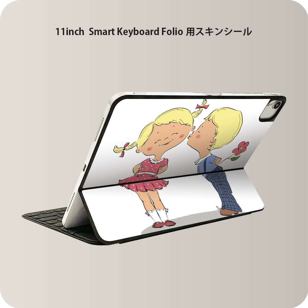 商品特徴・貼るだけでおしゃれに簡単着せ替え、iPad 11inch用 Smart Keyboard Folio 全面デザインスキンシール！・高精細プリントで写真と遜色がない仕上がり！・ちょっとしたすり傷から端末を保護！・「裸で持つ派」の人に...