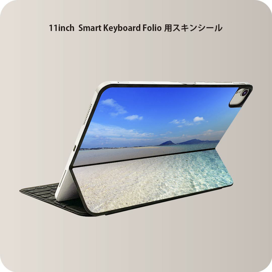 商品特徴・貼るだけでおしゃれに簡単着せ替え、iPad 11inch用 Smart Keyboard Folio 全面デザインスキンシール！・高精細プリントで写真と遜色がない仕上がり！・ちょっとしたすり傷から端末を保護！・「裸で持つ派」の人にはもちろん、お手持ちのクリアケース付けてもOK！・エアフリー素材で気泡の心配も軽減！・貼り直しOK！位置調整も安心！注意事項画像はサンプルです。ご覧の環境によっては多少色味に違いを感じる場合がございます。 イメージと違った、モニターと色味が異なるという理由での交換や返金はご対応出来かねます。端末本体やクリアケースは付属しません。貼付時のずれやカメラ周りの凹凸を考慮してカメラ穴等は少し大きめにカットしています。貼付の際はカメラ穴を基準に位置を合わせてください。カメラ付近の何もないように見える場所に穴が開いていますが、こちらは近接・明るさ感知センサー用の穴です。端末本体に直接貼ることを想定しています。保護フィルムなどの上から貼ると上手く貼れない可能性があります初回貼付時の位置調整や貼り直しは可能ですが、しっかり接着させた後の貼り直しは保証しておりません。こちらは無地のシートにプリントした商品で、デコなどの加工はございません。 凹凸や光沢があるように見えたり布地や金属を素材にしたように見える商品もありますが、図版によるものです。印刷カメラ穴の位置にわずかなズレが生じる場合がございます。ご注文後に1点1点制作する受注生産品のため、不良品以外のご返品や交換は固くお断り致します。 機種間違いも保証対象外となりますため、ご注文の際は必ず機種をご確認下さい。発送について完全受注生産のハンドメイド商品となりますので、既製品と比べて発送までお時間を頂いています。 基本的に決済確認後、2?3営業日、最大で10営業日での発送となります。繁忙期や休業日明けの場合はさらに時間がかかる場合があります。 その際には別途メールにてご連絡致します。メール便の場合、発送日から到着までに2?4日ほどかかる場合が多く、紛失などの保障もご対応できかねます。あらかじめご了承下さい。