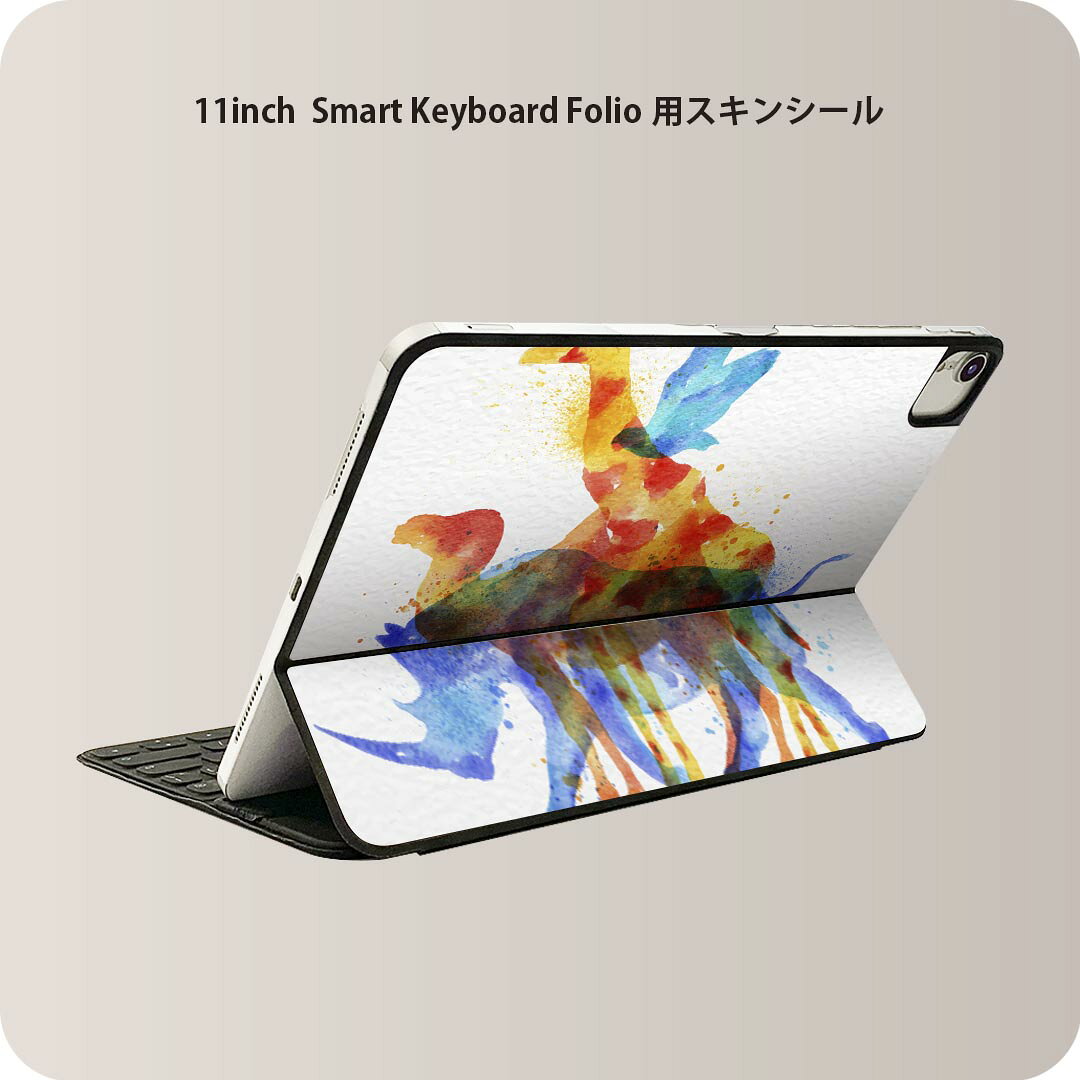 商品特徴・貼るだけでおしゃれに簡単着せ替え、iPad 11inch用 Smart Keyboard Folio 全面デザインスキンシール！・高精細プリントで写真と遜色がない仕上がり！・ちょっとしたすり傷から端末を保護！・「裸で持つ派」の人にはもちろん、お手持ちのクリアケース付けてもOK！・エアフリー素材で気泡の心配も軽減！・貼り直しOK！位置調整も安心！注意事項画像はサンプルです。ご覧の環境によっては多少色味に違いを感じる場合がございます。 イメージと違った、モニターと色味が異なるという理由での交換や返金はご対応出来かねます。端末本体やクリアケースは付属しません。貼付時のずれやカメラ周りの凹凸を考慮してカメラ穴等は少し大きめにカットしています。貼付の際はカメラ穴を基準に位置を合わせてください。カメラ付近の何もないように見える場所に穴が開いていますが、こちらは近接・明るさ感知センサー用の穴です。端末本体に直接貼ることを想定しています。保護フィルムなどの上から貼ると上手く貼れない可能性があります初回貼付時の位置調整や貼り直しは可能ですが、しっかり接着させた後の貼り直しは保証しておりません。こちらは無地のシートにプリントした商品で、デコなどの加工はございません。 凹凸や光沢があるように見えたり布地や金属を素材にしたように見える商品もありますが、図版によるものです。印刷カメラ穴の位置にわずかなズレが生じる場合がございます。ご注文後に1点1点制作する受注生産品のため、不良品以外のご返品や交換は固くお断り致します。 機種間違いも保証対象外となりますため、ご注文の際は必ず機種をご確認下さい。発送について完全受注生産のハンドメイド商品となりますので、既製品と比べて発送までお時間を頂いています。 基本的に決済確認後、2?3営業日、最大で10営業日での発送となります。繁忙期や休業日明けの場合はさらに時間がかかる場合があります。 その際には別途メールにてご連絡致します。メール便の場合、発送日から到着までに2?4日ほどかかる場合が多く、紛失などの保障もご対応できかねます。あらかじめご了承下さい。