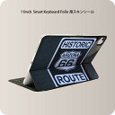 Smart Keyboard Folio 用 スキンシール 11インチ iPad Pro用 第1-4世代 iPad Air 第4-5世代 対応 全面スキンシール フル 前面 背面 保護シール 人気 011806 外国 看板 写真(2)