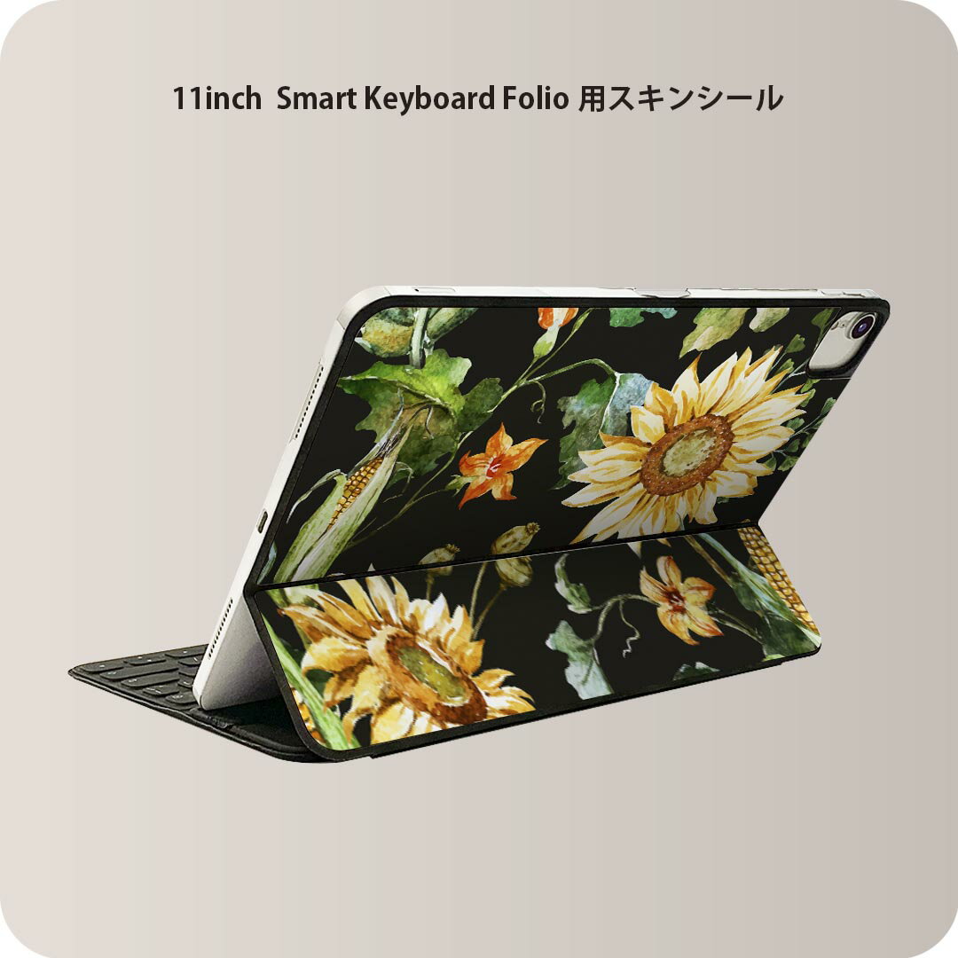 商品特徴・貼るだけでおしゃれに簡単着せ替え、iPad 11inch用 Smart Keyboard Folio 全面デザインスキンシール！・高精細プリントで写真と遜色がない仕上がり！・ちょっとしたすり傷から端末を保護！・「裸で持つ派」の人にはもちろん、お手持ちのクリアケース付けてもOK！・エアフリー素材で気泡の心配も軽減！・貼り直しOK！位置調整も安心！注意事項画像はサンプルです。ご覧の環境によっては多少色味に違いを感じる場合がございます。 イメージと違った、モニターと色味が異なるという理由での交換や返金はご対応出来かねます。端末本体やクリアケースは付属しません。貼付時のずれやカメラ周りの凹凸を考慮してカメラ穴等は少し大きめにカットしています。貼付の際はカメラ穴を基準に位置を合わせてください。カメラ付近の何もないように見える場所に穴が開いていますが、こちらは近接・明るさ感知センサー用の穴です。端末本体に直接貼ることを想定しています。保護フィルムなどの上から貼ると上手く貼れない可能性があります初回貼付時の位置調整や貼り直しは可能ですが、しっかり接着させた後の貼り直しは保証しておりません。こちらは無地のシートにプリントした商品で、デコなどの加工はございません。 凹凸や光沢があるように見えたり布地や金属を素材にしたように見える商品もありますが、図版によるものです。印刷カメラ穴の位置にわずかなズレが生じる場合がございます。ご注文後に1点1点制作する受注生産品のため、不良品以外のご返品や交換は固くお断り致します。 機種間違いも保証対象外となりますため、ご注文の際は必ず機種をご確認下さい。発送について完全受注生産のハンドメイド商品となりますので、既製品と比べて発送までお時間を頂いています。 基本的に決済確認後、2?3営業日、最大で10営業日での発送となります。繁忙期や休業日明けの場合はさらに時間がかかる場合があります。 その際には別途メールにてご連絡致します。メール便の場合、発送日から到着までに2?4日ほどかかる場合が多く、紛失などの保障もご対応できかねます。あらかじめご了承下さい。