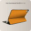 Smart Keyboard Folio 用 スキンシール 11インチ iPad Pro用 第1-4世代 iPad Air 第4-5世代 対応 全面スキンシール フル 前面 背面 保護シール 人気 012231 オレンジ　単色　シンプル