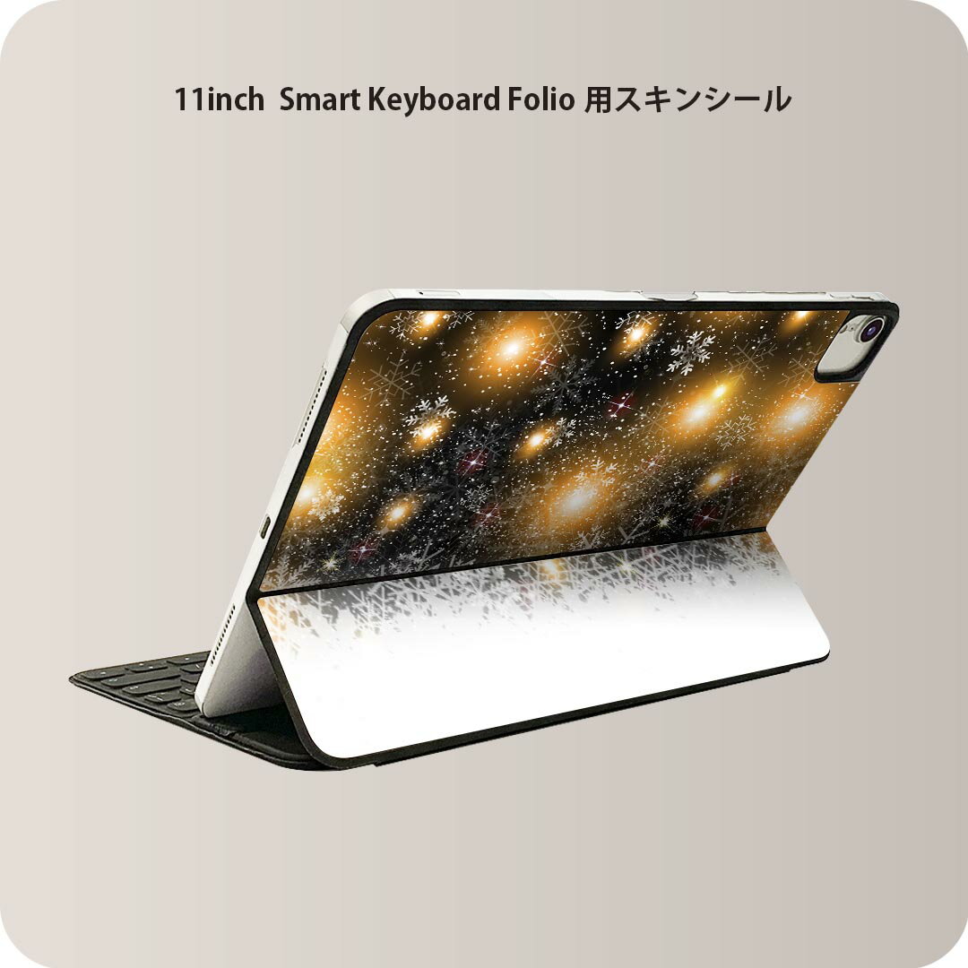 商品特徴・貼るだけでおしゃれに簡単着せ替え、iPad 11inch用 Smart Keyboard Folio 全面デザインスキンシール！・高精細プリントで写真と遜色がない仕上がり！・ちょっとしたすり傷から端末を保護！・「裸で持つ派」の人にはもちろん、お手持ちのクリアケース付けてもOK！・エアフリー素材で気泡の心配も軽減！・貼り直しOK！位置調整も安心！注意事項画像はサンプルです。ご覧の環境によっては多少色味に違いを感じる場合がございます。 イメージと違った、モニターと色味が異なるという理由での交換や返金はご対応出来かねます。端末本体やクリアケースは付属しません。貼付時のずれやカメラ周りの凹凸を考慮してカメラ穴等は少し大きめにカットしています。貼付の際はカメラ穴を基準に位置を合わせてください。カメラ付近の何もないように見える場所に穴が開いていますが、こちらは近接・明るさ感知センサー用の穴です。端末本体に直接貼ることを想定しています。保護フィルムなどの上から貼ると上手く貼れない可能性があります初回貼付時の位置調整や貼り直しは可能ですが、しっかり接着させた後の貼り直しは保証しておりません。こちらは無地のシートにプリントした商品で、デコなどの加工はございません。 凹凸や光沢があるように見えたり布地や金属を素材にしたように見える商品もありますが、図版によるものです。印刷カメラ穴の位置にわずかなズレが生じる場合がございます。ご注文後に1点1点制作する受注生産品のため、不良品以外のご返品や交換は固くお断り致します。 機種間違いも保証対象外となりますため、ご注文の際は必ず機種をご確認下さい。発送について完全受注生産のハンドメイド商品となりますので、既製品と比べて発送までお時間を頂いています。 基本的に決済確認後、2?3営業日、最大で10営業日での発送となります。繁忙期や休業日明けの場合はさらに時間がかかる場合があります。 その際には別途メールにてご連絡致します。メール便の場合、発送日から到着までに2?4日ほどかかる場合が多く、紛失などの保障もご対応できかねます。あらかじめご了承下さい。