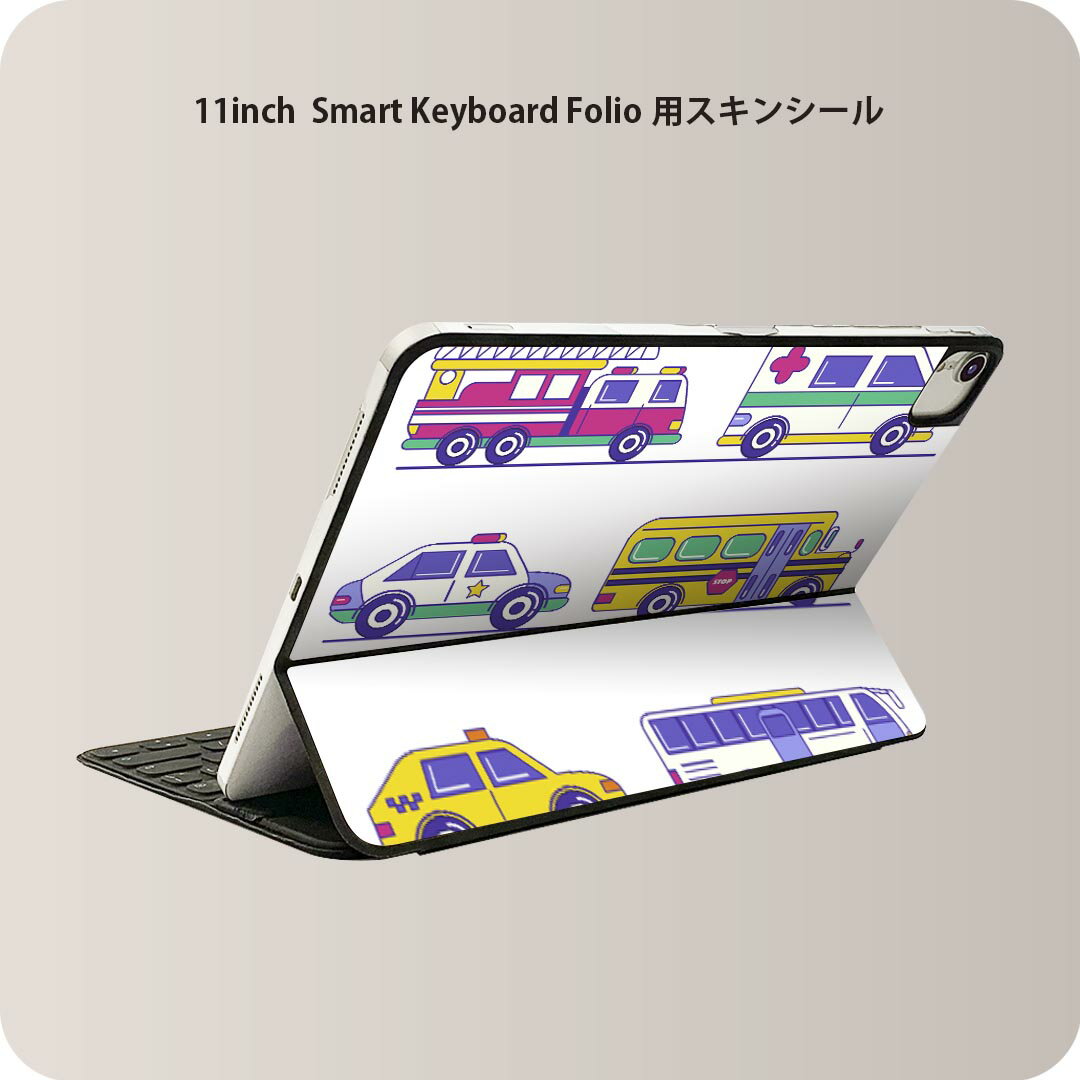 商品特徴・貼るだけでおしゃれに簡単着せ替え、iPad 11inch用 Smart Keyboard Folio 全面デザインスキンシール！・高精細プリントで写真と遜色がない仕上がり！・ちょっとしたすり傷から端末を保護！・「裸で持つ派」の人にはもちろん、お手持ちのクリアケース付けてもOK！・エアフリー素材で気泡の心配も軽減！・貼り直しOK！位置調整も安心！注意事項画像はサンプルです。ご覧の環境によっては多少色味に違いを感じる場合がございます。 イメージと違った、モニターと色味が異なるという理由での交換や返金はご対応出来かねます。端末本体やクリアケースは付属しません。貼付時のずれやカメラ周りの凹凸を考慮してカメラ穴等は少し大きめにカットしています。貼付の際はカメラ穴を基準に位置を合わせてください。カメラ付近の何もないように見える場所に穴が開いていますが、こちらは近接・明るさ感知センサー用の穴です。端末本体に直接貼ることを想定しています。保護フィルムなどの上から貼ると上手く貼れない可能性があります初回貼付時の位置調整や貼り直しは可能ですが、しっかり接着させた後の貼り直しは保証しておりません。こちらは無地のシートにプリントした商品で、デコなどの加工はございません。 凹凸や光沢があるように見えたり布地や金属を素材にしたように見える商品もありますが、図版によるものです。印刷カメラ穴の位置にわずかなズレが生じる場合がございます。ご注文後に1点1点制作する受注生産品のため、不良品以外のご返品や交換は固くお断り致します。 機種間違いも保証対象外となりますため、ご注文の際は必ず機種をご確認下さい。発送について完全受注生産のハンドメイド商品となりますので、既製品と比べて発送までお時間を頂いています。 基本的に決済確認後、2?3営業日、最大で10営業日での発送となります。繁忙期や休業日明けの場合はさらに時間がかかる場合があります。 その際には別途メールにてご連絡致します。メール便の場合、発送日から到着までに2?4日ほどかかる場合が多く、紛失などの保障もご対応できかねます。あらかじめご了承下さい。