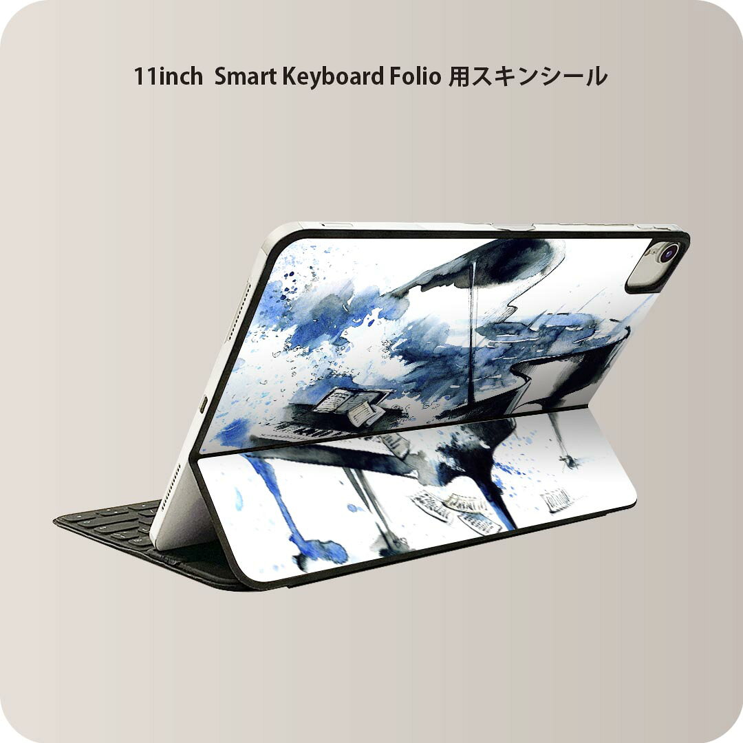 商品特徴・貼るだけでおしゃれに簡単着せ替え、iPad 11inch用 Smart Keyboard Folio 全面デザインスキンシール！・高精細プリントで写真と遜色がない仕上がり！・ちょっとしたすり傷から端末を保護！・「裸で持つ派」の人にはもちろん、お手持ちのクリアケース付けてもOK！・エアフリー素材で気泡の心配も軽減！・貼り直しOK！位置調整も安心！注意事項画像はサンプルです。ご覧の環境によっては多少色味に違いを感じる場合がございます。 イメージと違った、モニターと色味が異なるという理由での交換や返金はご対応出来かねます。端末本体やクリアケースは付属しません。貼付時のずれやカメラ周りの凹凸を考慮してカメラ穴等は少し大きめにカットしています。貼付の際はカメラ穴を基準に位置を合わせてください。カメラ付近の何もないように見える場所に穴が開いていますが、こちらは近接・明るさ感知センサー用の穴です。端末本体に直接貼ることを想定しています。保護フィルムなどの上から貼ると上手く貼れない可能性があります初回貼付時の位置調整や貼り直しは可能ですが、しっかり接着させた後の貼り直しは保証しておりません。こちらは無地のシートにプリントした商品で、デコなどの加工はございません。 凹凸や光沢があるように見えたり布地や金属を素材にしたように見える商品もありますが、図版によるものです。印刷カメラ穴の位置にわずかなズレが生じる場合がございます。ご注文後に1点1点制作する受注生産品のため、不良品以外のご返品や交換は固くお断り致します。 機種間違いも保証対象外となりますため、ご注文の際は必ず機種をご確認下さい。発送について完全受注生産のハンドメイド商品となりますので、既製品と比べて発送までお時間を頂いています。 基本的に決済確認後、2?3営業日、最大で10営業日での発送となります。繁忙期や休業日明けの場合はさらに時間がかかる場合があります。 その際には別途メールにてご連絡致します。メール便の場合、発送日から到着までに2?4日ほどかかる場合が多く、紛失などの保障もご対応できかねます。あらかじめご了承下さい。