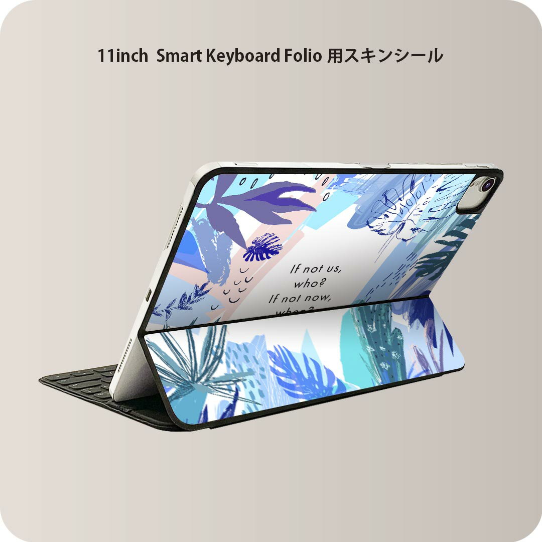 商品特徴・貼るだけでおしゃれに簡単着せ替え、iPad 11inch用 Smart Keyboard Folio 全面デザインスキンシール！・高精細プリントで写真と遜色がない仕上がり！・ちょっとしたすり傷から端末を保護！・「裸で持つ派」の人にはもちろん、お手持ちのクリアケース付けてもOK！・エアフリー素材で気泡の心配も軽減！・貼り直しOK！位置調整も安心！注意事項画像はサンプルです。ご覧の環境によっては多少色味に違いを感じる場合がございます。 イメージと違った、モニターと色味が異なるという理由での交換や返金はご対応出来かねます。端末本体やクリアケースは付属しません。貼付時のずれやカメラ周りの凹凸を考慮してカメラ穴等は少し大きめにカットしています。貼付の際はカメラ穴を基準に位置を合わせてください。カメラ付近の何もないように見える場所に穴が開いていますが、こちらは近接・明るさ感知センサー用の穴です。端末本体に直接貼ることを想定しています。保護フィルムなどの上から貼ると上手く貼れない可能性があります初回貼付時の位置調整や貼り直しは可能ですが、しっかり接着させた後の貼り直しは保証しておりません。こちらは無地のシートにプリントした商品で、デコなどの加工はございません。 凹凸や光沢があるように見えたり布地や金属を素材にしたように見える商品もありますが、図版によるものです。印刷カメラ穴の位置にわずかなズレが生じる場合がございます。ご注文後に1点1点制作する受注生産品のため、不良品以外のご返品や交換は固くお断り致します。 機種間違いも保証対象外となりますため、ご注文の際は必ず機種をご確認下さい。発送について完全受注生産のハンドメイド商品となりますので、既製品と比べて発送までお時間を頂いています。 基本的に決済確認後、2?3営業日、最大で10営業日での発送となります。繁忙期や休業日明けの場合はさらに時間がかかる場合があります。 その際には別途メールにてご連絡致します。メール便の場合、発送日から到着までに2?4日ほどかかる場合が多く、紛失などの保障もご対応できかねます。あらかじめご了承下さい。