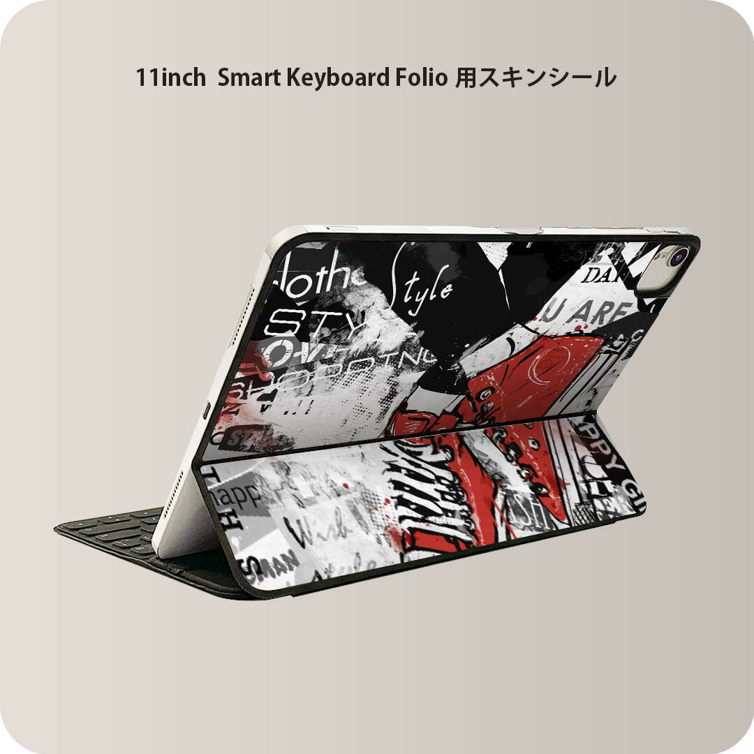 商品特徴・貼るだけでおしゃれに簡単着せ替え、iPad 11inch用 Smart Keyboard Folio 全面デザインスキンシール！・高精細プリントで写真と遜色がない仕上がり！・ちょっとしたすり傷から端末を保護！・「裸で持つ派」の人にはもちろん、お手持ちのクリアケース付けてもOK！・エアフリー素材で気泡の心配も軽減！・貼り直しOK！位置調整も安心！注意事項画像はサンプルです。ご覧の環境によっては多少色味に違いを感じる場合がございます。 イメージと違った、モニターと色味が異なるという理由での交換や返金はご対応出来かねます。端末本体やクリアケースは付属しません。貼付時のずれやカメラ周りの凹凸を考慮してカメラ穴等は少し大きめにカットしています。貼付の際はカメラ穴を基準に位置を合わせてください。カメラ付近の何もないように見える場所に穴が開いていますが、こちらは近接・明るさ感知センサー用の穴です。端末本体に直接貼ることを想定しています。保護フィルムなどの上から貼ると上手く貼れない可能性があります初回貼付時の位置調整や貼り直しは可能ですが、しっかり接着させた後の貼り直しは保証しておりません。こちらは無地のシートにプリントした商品で、デコなどの加工はございません。 凹凸や光沢があるように見えたり布地や金属を素材にしたように見える商品もありますが、図版によるものです。印刷カメラ穴の位置にわずかなズレが生じる場合がございます。ご注文後に1点1点制作する受注生産品のため、不良品以外のご返品や交換は固くお断り致します。 機種間違いも保証対象外となりますため、ご注文の際は必ず機種をご確認下さい。発送について完全受注生産のハンドメイド商品となりますので、既製品と比べて発送までお時間を頂いています。 基本的に決済確認後、2?3営業日、最大で10営業日での発送となります。繁忙期や休業日明けの場合はさらに時間がかかる場合があります。 その際には別途メールにてご連絡致します。メール便の場合、発送日から到着までに2?4日ほどかかる場合が多く、紛失などの保障もご対応できかねます。あらかじめご了承下さい。