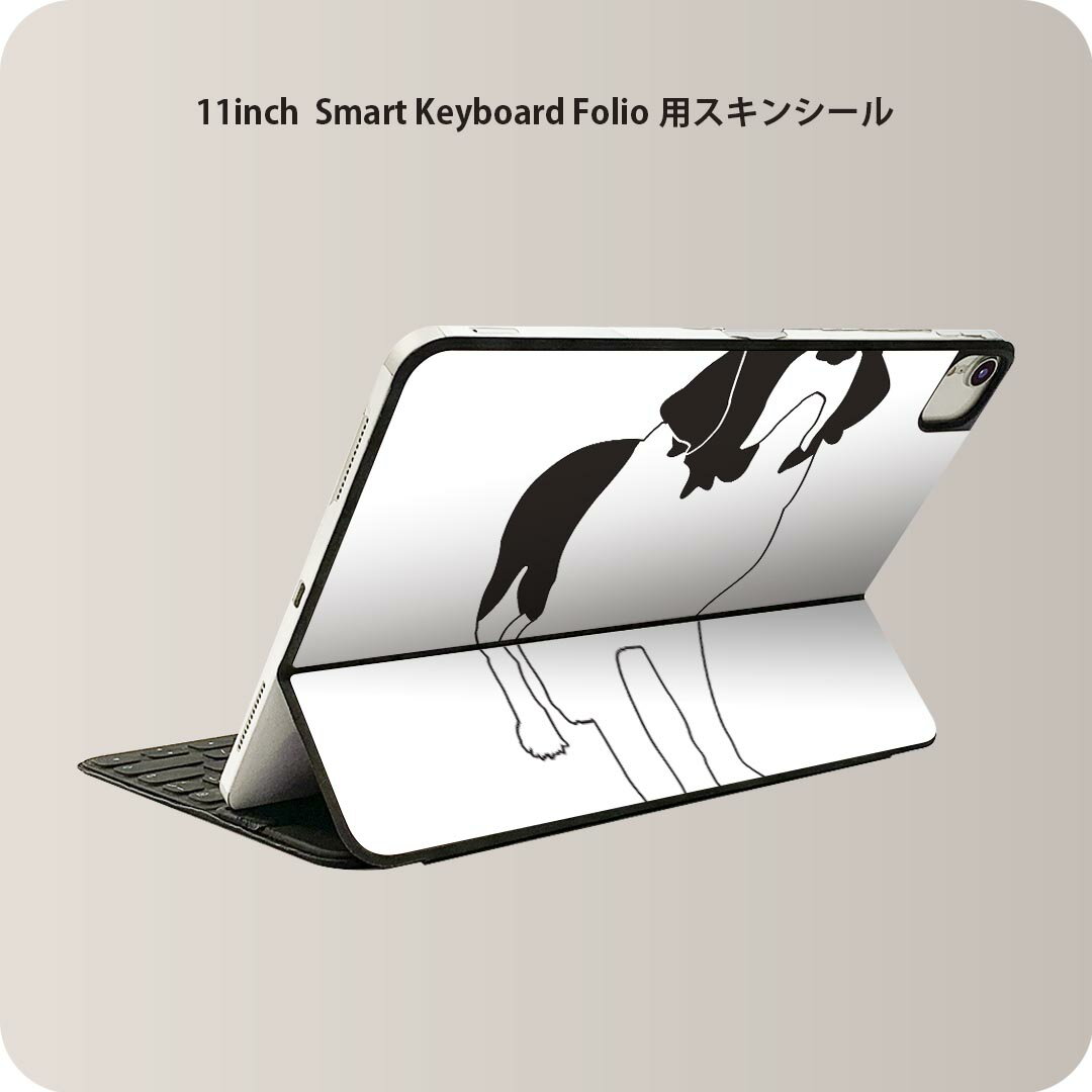 商品特徴・貼るだけでおしゃれに簡単着せ替え、iPad 11inch用 Smart Keyboard Folio 全面デザインスキンシール！・高精細プリントで写真と遜色がない仕上がり！・ちょっとしたすり傷から端末を保護！・「裸で持つ派」の人にはもちろん、お手持ちのクリアケース付けてもOK！・エアフリー素材で気泡の心配も軽減！・貼り直しOK！位置調整も安心！注意事項画像はサンプルです。ご覧の環境によっては多少色味に違いを感じる場合がございます。 イメージと違った、モニターと色味が異なるという理由での交換や返金はご対応出来かねます。端末本体やクリアケースは付属しません。貼付時のずれやカメラ周りの凹凸を考慮してカメラ穴等は少し大きめにカットしています。貼付の際はカメラ穴を基準に位置を合わせてください。カメラ付近の何もないように見える場所に穴が開いていますが、こちらは近接・明るさ感知センサー用の穴です。端末本体に直接貼ることを想定しています。保護フィルムなどの上から貼ると上手く貼れない可能性があります初回貼付時の位置調整や貼り直しは可能ですが、しっかり接着させた後の貼り直しは保証しておりません。こちらは無地のシートにプリントした商品で、デコなどの加工はございません。 凹凸や光沢があるように見えたり布地や金属を素材にしたように見える商品もありますが、図版によるものです。印刷カメラ穴の位置にわずかなズレが生じる場合がございます。ご注文後に1点1点制作する受注生産品のため、不良品以外のご返品や交換は固くお断り致します。 機種間違いも保証対象外となりますため、ご注文の際は必ず機種をご確認下さい。発送について完全受注生産のハンドメイド商品となりますので、既製品と比べて発送までお時間を頂いています。 基本的に決済確認後、2?3営業日、最大で10営業日での発送となります。繁忙期や休業日明けの場合はさらに時間がかかる場合があります。 その際には別途メールにてご連絡致します。メール便の場合、発送日から到着までに2?4日ほどかかる場合が多く、紛失などの保障もご対応できかねます。あらかじめご了承下さい。