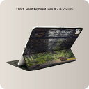 Smart Keyboard Folio 用 スキンシール 11インチ iPad Pro用 第1-4世代 iPad Air 第4-5世代 対応 全面スキンシール フル 前面 背面 保護シール 人気 018341 写真 風景