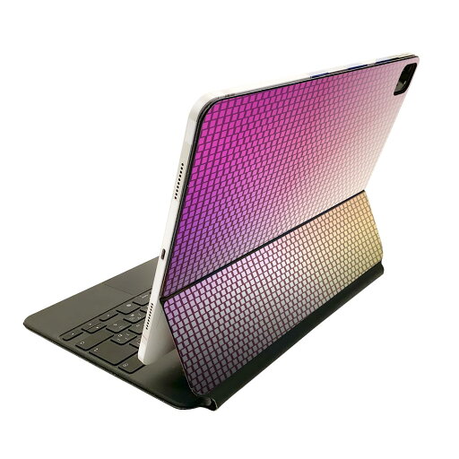Magic Keyboard 12.9インチ iPad Pro(第4世代、第5世代、第6世代)対応 apple アップル アイパッド 全面スキンシール フル 前面 背面 保護シール 人気 000475 タイル カラフル ピンク Magic Keyboard 12.9インチ iPad Pro(第4世代、第5世代、第6世代)対応 apple アップル アイパッド 全面スキンシール フル 前面 背面 保護シール 人気 000475 タイル カラフル ピンク