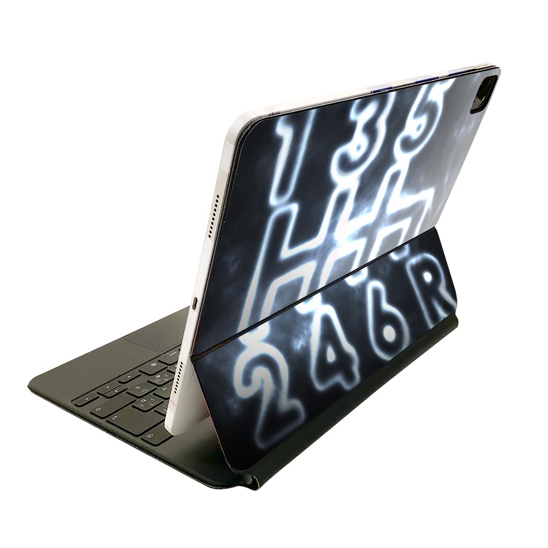樂天商城 - Magic Keyboard 12.9インチ iPad Pro（第4世代、第5世代、第6世代）対応 apple アップル アイパッド 全面スキンシール フル 前面 背面 保護シール 人気 001039