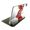 Magic Keyboard 12.9インチ iPad Pro(第4世代、第5世代、第6世代)対応 apple アップル アイパッド 全面スキンシール フル 前面 背面 保護シール 人気 チョコレート イチゴ 001061