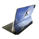 Magic Keyboard 用 スキンシール 11インチ iPad Pro用 第1-4世代 iPad Air 第4-5世代 対応 全面スキンシール フル 前面 背面 保護シール 人気 001174 スノーボード 雪 スポーツ
