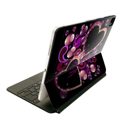 Magic Keyboard 12.9インチ iPad Pro(第4世代、第5世代、第6世代)対応 apple アップル アイパッド 全面スキンシール フル 前面 背面 保護シール 人気 ハート キラキラ 001210 Magic Keyboard 12.9インチ iPad Pro(第4世代、第5世代、第6世代)対応 apple アップル アイパッド 全面スキンシール フル 前面 背面 保護シール 人気 ハート キラキラ 001210