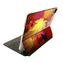 Magic Keyboard 12.9インチ iPad Pro(第4世代、第5世代、第6世代)対応 apple アップル アイパッド 全面スキンシール フル 前面 背面 保護シール 人気 紅葉 秋 001254