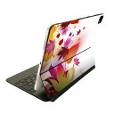 Magic Keyboard 12.9インチ iPad Pro(第4世代、第5世代、第6世代)対応 apple アップル アイパッド 全面スキンシール フル 前面 背面 保護シール 人気 紅葉 秋 001303(2)