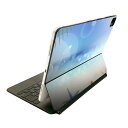 Magic Keyboard 12.9インチ iPad Pro(第4世代、第5世代、第6世代)対応 apple アップル アイパッド 全面スキンシール フル 前面 背面 保護シール 人気 001365 砂浜 太陽(2)