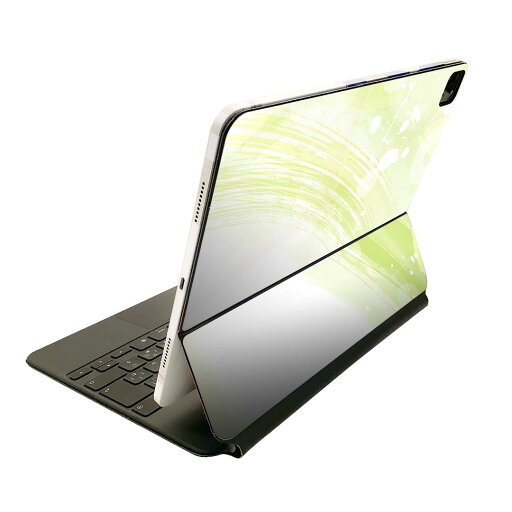 Magic Keyboard 用 スキンシール 11インチ iPad Pro用 第1-4世代 iPad Air 第4-5世代 対応 全面スキンシール フル 前面 背面 保護シール 人気 001810 植物 シンプル 緑 Magic Keyboard 用 スキンシール 11インチ iPad Pro用 第1-4世代 iPad Air 第4-5世代 対応 全面スキンシール フル 前面 背面 保護シール 人気 001810 植物 シンプル 緑