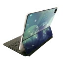 Magic Keyboard 用 スキンシール 11インチ iPad Pro用 第1-4世代 iPad Air 第4-5世代 対応 全面スキンシール フル 前面 背面 保護シール 人気 001873 クール シンプル 緑(2)